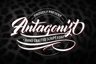 Antagonist Font: A Script Typeface with Editorial Elegance