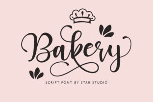 Bakery Font: A Script Typeface for Editorial Elegance