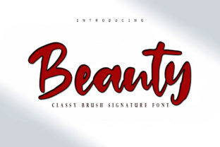 Beauty in Red: A Script Font Duo for Editorial Elegance