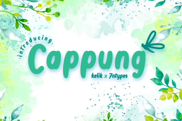 Cappung: A Handwritten Font with a Calm Editorial Vibe