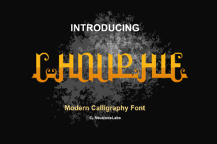 Chouphie: A Modern Calligraphy Typeface for Craft Creators