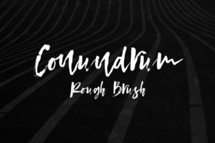 Conundrum Font: A Brush Script That Elevates Branding