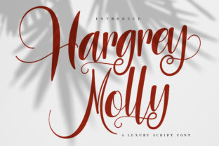 Hargrey Molly: A Modern Script Font for Polished Branding