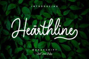 Hearthline: A Script Font That Brings Warmth to Your Typography