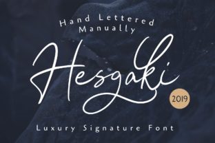 Hesgaki Font: A Bold Handwritten Typeface for Memorable Marketing