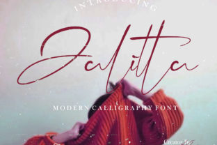Jalitta: A Modern Script Font for Captivating Brand Content