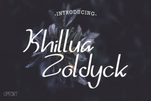 Khillua Zoldyck Font: A Bold Display Typeface for Digital Branding