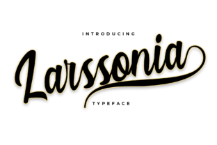 Larssonia Font: A Simple Typeface That Elevates Your Brand