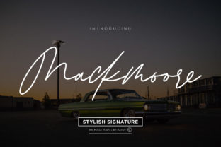 Mackmoore: A Script Font with Personality