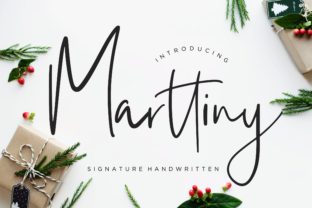 Marttiny: A Script Font That Elevates Your Brand’s Typography