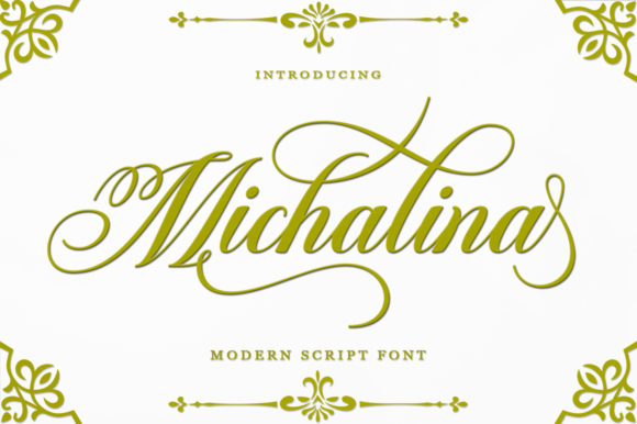 Michalina Font: A Script That Elevates Your Web Design