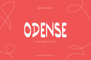 Odense Font: A Handwritten Typeface for Heartfelt Branding