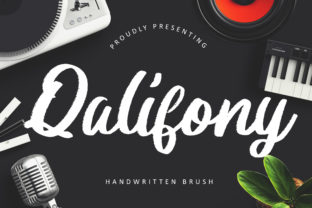 Qalifony Font: A Handwritten Script for Modern Web Design