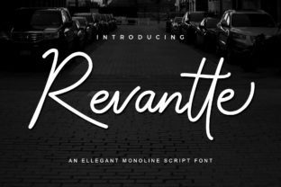 Revantte: A Minimalist Font for Modern Branding
