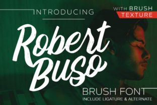Robert Buso Font: A Modern Script for Strong Campaign Impact