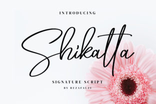 Shikatta: A Premium Script Font for Polished Branding