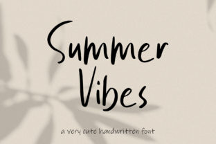 Summer Vibes: A Script Font That Brings Warmth to Your Typography