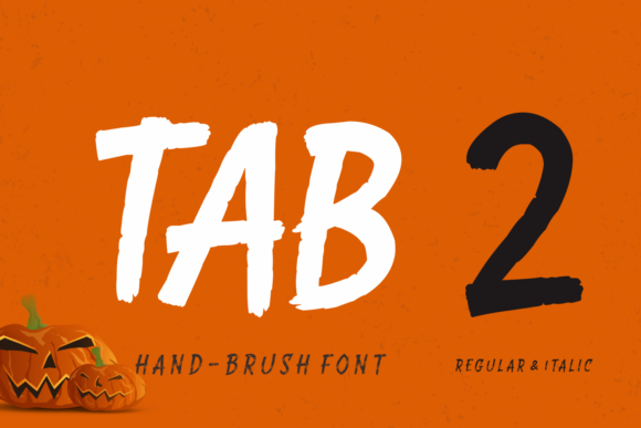 Tab 2: A Handwritten Typeface with Editorial Flair