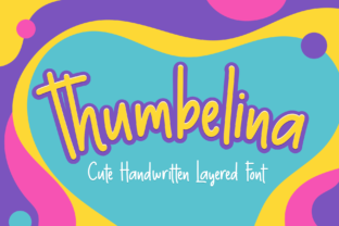 Thumbelina: A Handwritten Font with Heart for Editorial Design